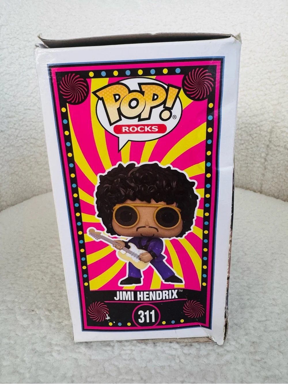 Funko Pop! Rocks Jimi Hendrix #311 Vinyl Figure - Purple